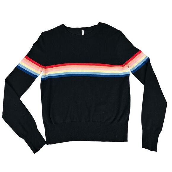 Madeleine Thompson X Spiritual Gangster striped sweater size Small - Picture 3 of 9